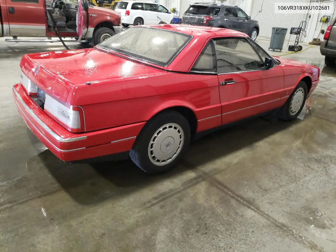 1989 Cadillac Allante VIN: 1G6VR318XKU102681 Lot: 62474775