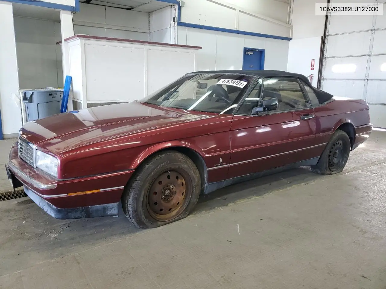 1990 Cadillac Allante VIN: 1G6VS3382LU127030 Lot: 47824095