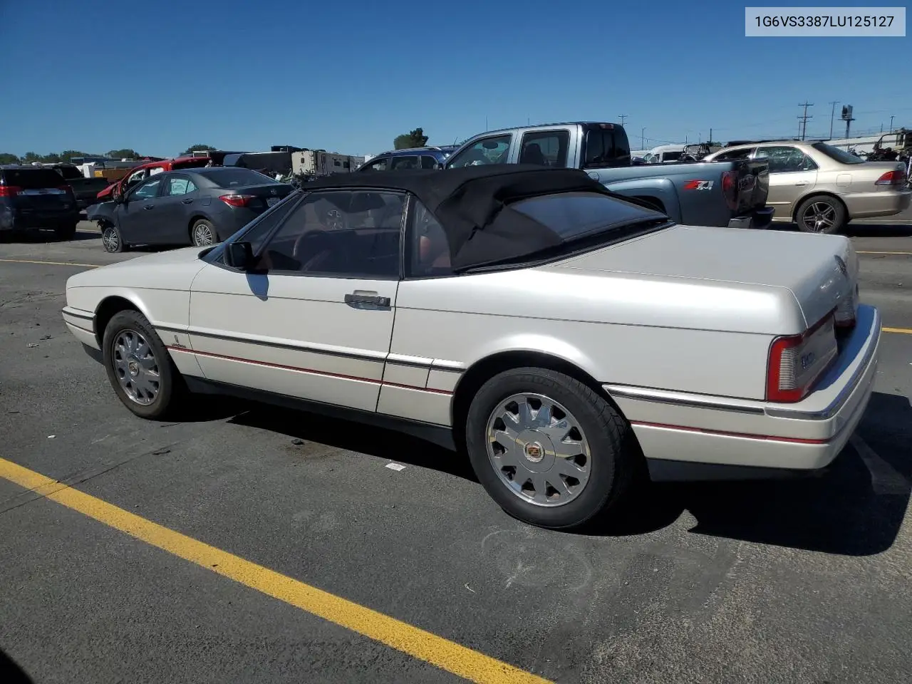 1990 Cadillac Allante VIN: 1G6VS3387LU125127 Lot: 64386715