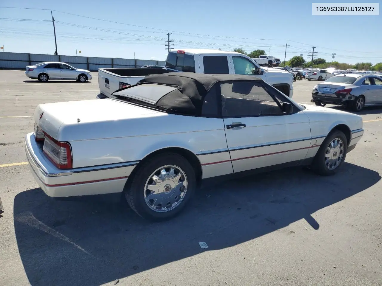 1990 Cadillac Allante VIN: 1G6VS3387LU125127 Lot: 64386715