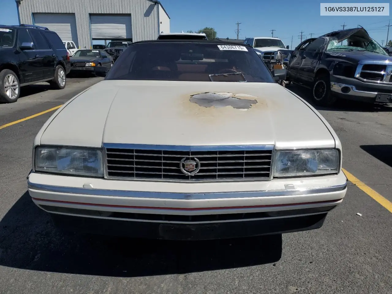 1990 Cadillac Allante VIN: 1G6VS3387LU125127 Lot: 64386715