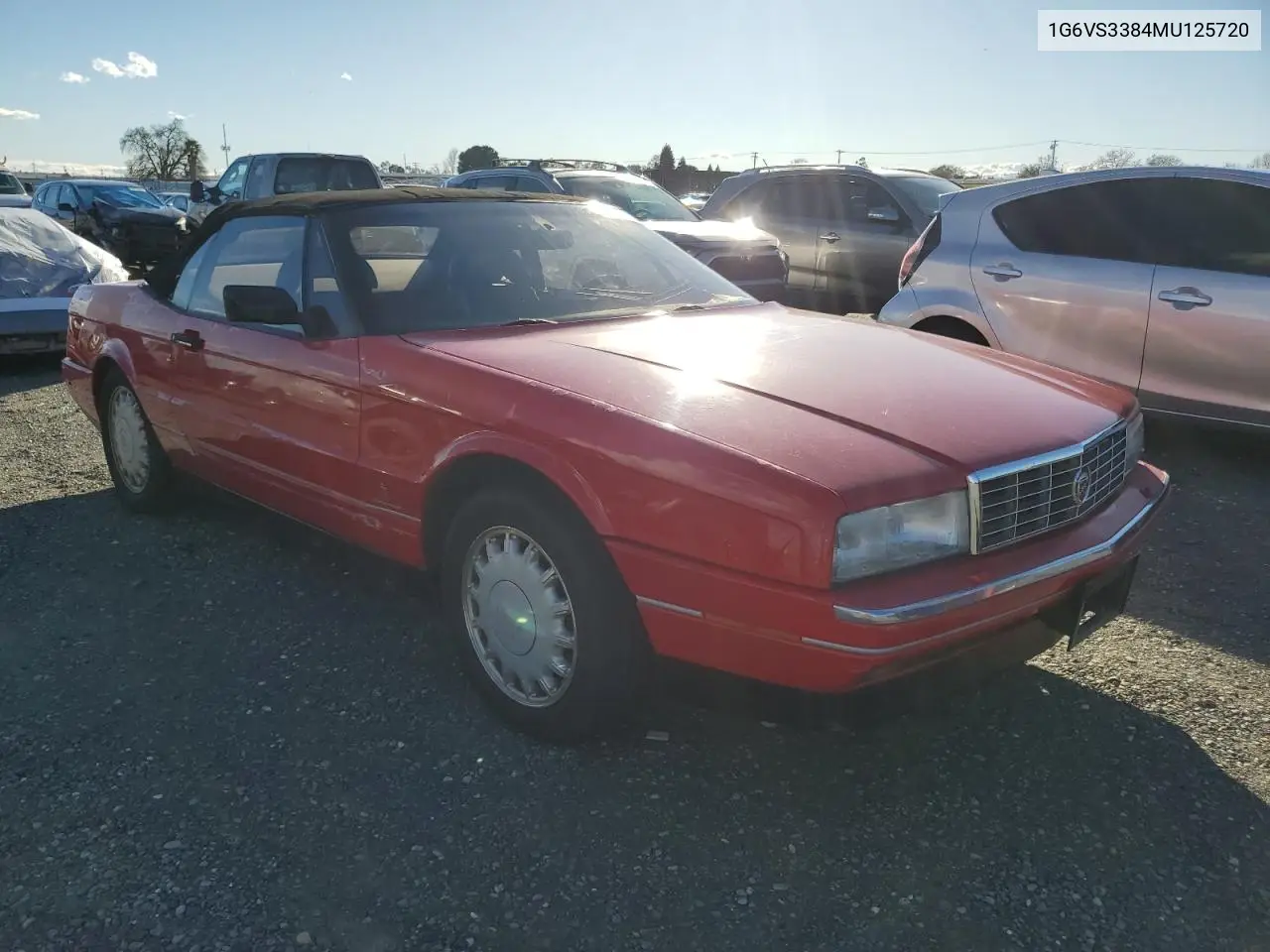 1991 Cadillac Allante VIN: 1G6VS3384MU125720 Lot: 44458915