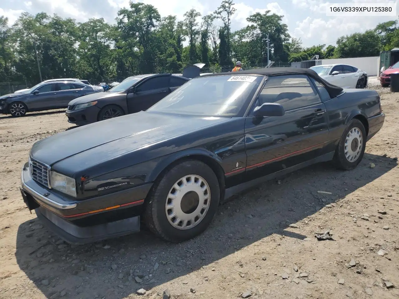 1993 Cadillac Allante VIN: 1G6VS339XPU125380 Lot: 64614035