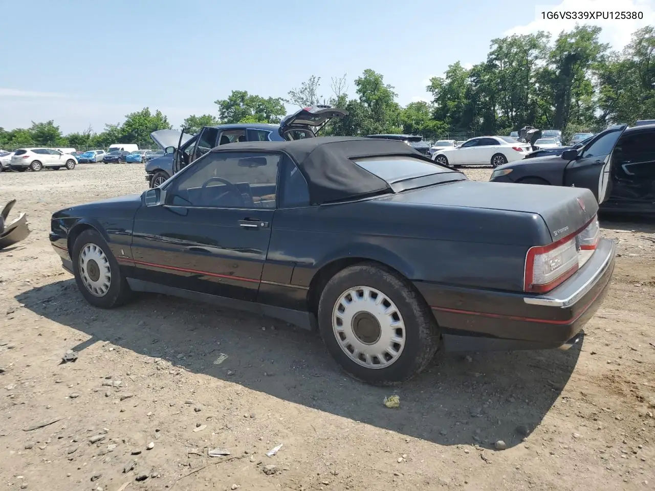 1993 Cadillac Allante VIN: 1G6VS339XPU125380 Lot: 64614035