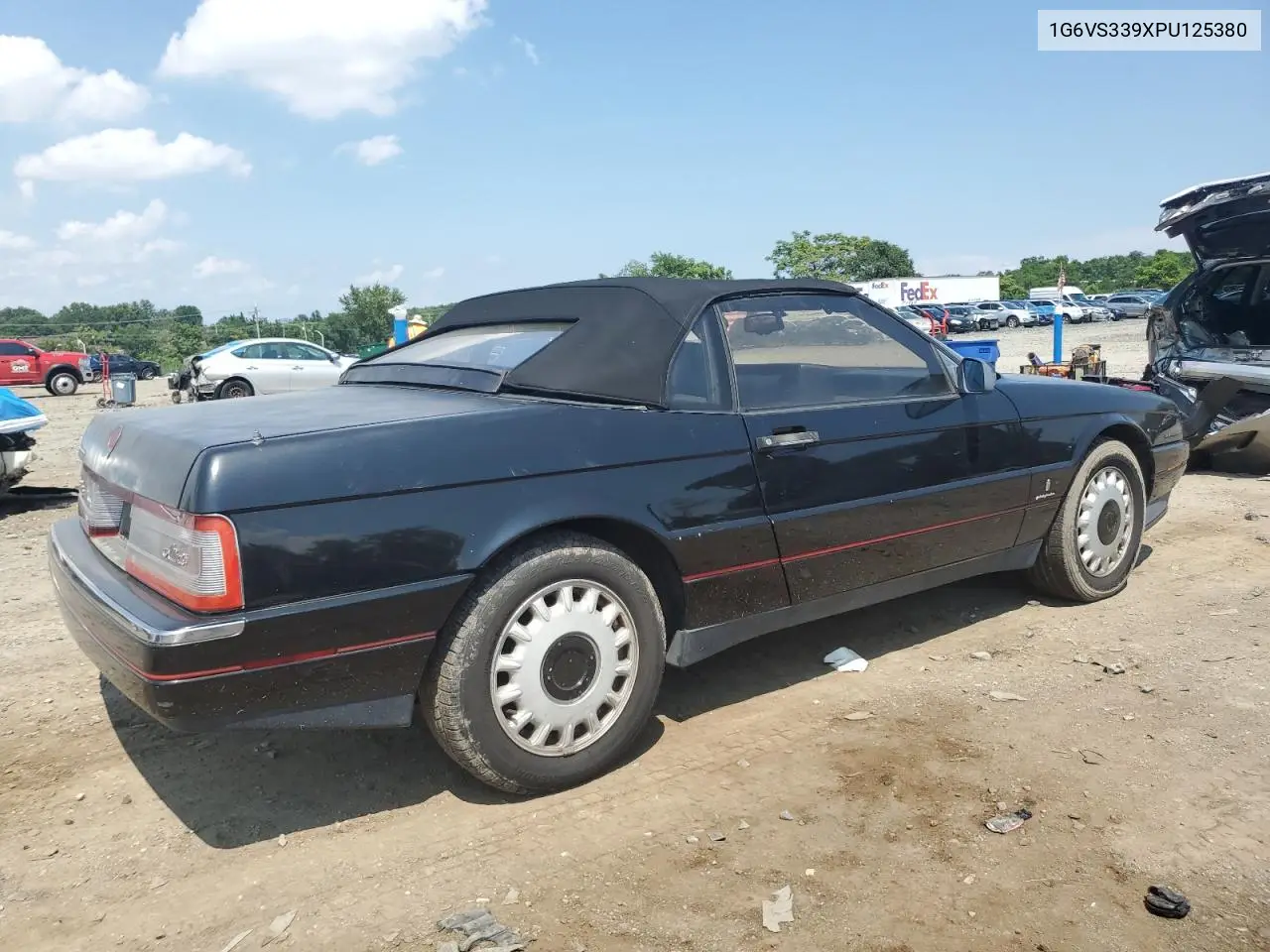 1993 Cadillac Allante VIN: 1G6VS339XPU125380 Lot: 64614035