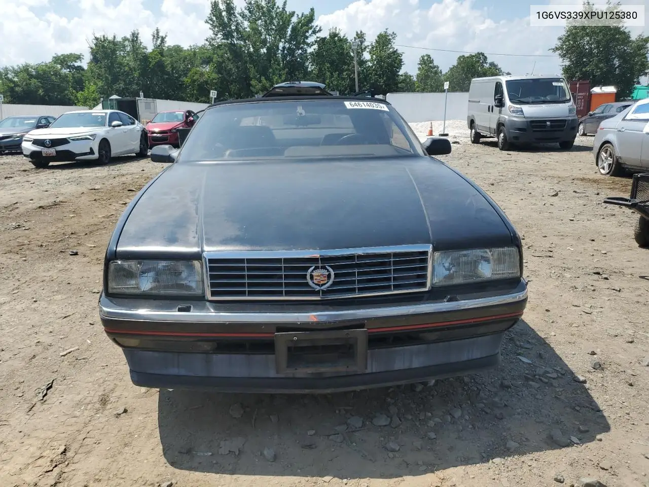1993 Cadillac Allante VIN: 1G6VS339XPU125380 Lot: 64614035