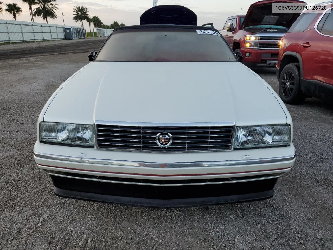 1993 Cadillac Allante VIN: 1G6VS3397PU126728 Lot: 74370624