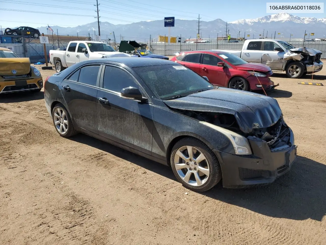 2013 Cadillac Ats Luxury VIN: 1G6AB5RA6D0118036 Lot: 47856705