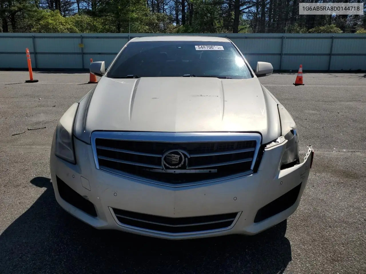 2013 Cadillac Ats Luxury VIN: 1G6AB5RA8D0144718 Lot: 54870035