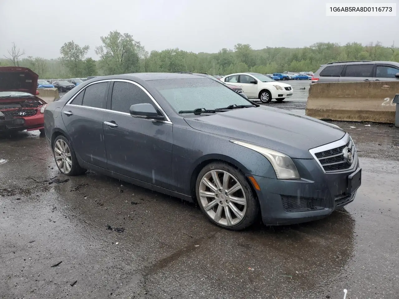 2013 Cadillac Ats Luxury VIN: 1G6AB5RA8D0116773 Lot: 56364225