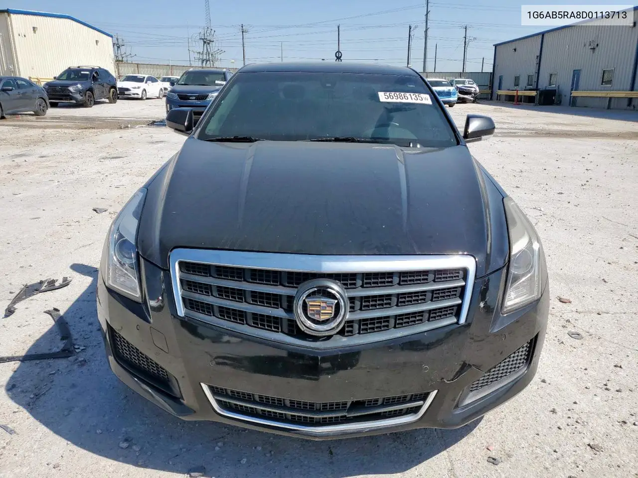 2013 Cadillac Ats Luxury VIN: 1G6AB5RA8D0113713 Lot: 56986135