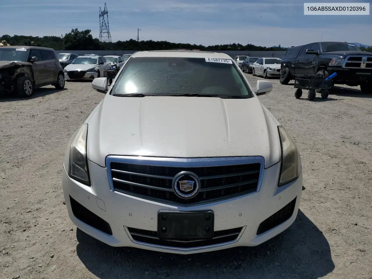 2013 Cadillac Ats Luxury VIN: 1G6AB5SAXD0120396 Lot: 61582735