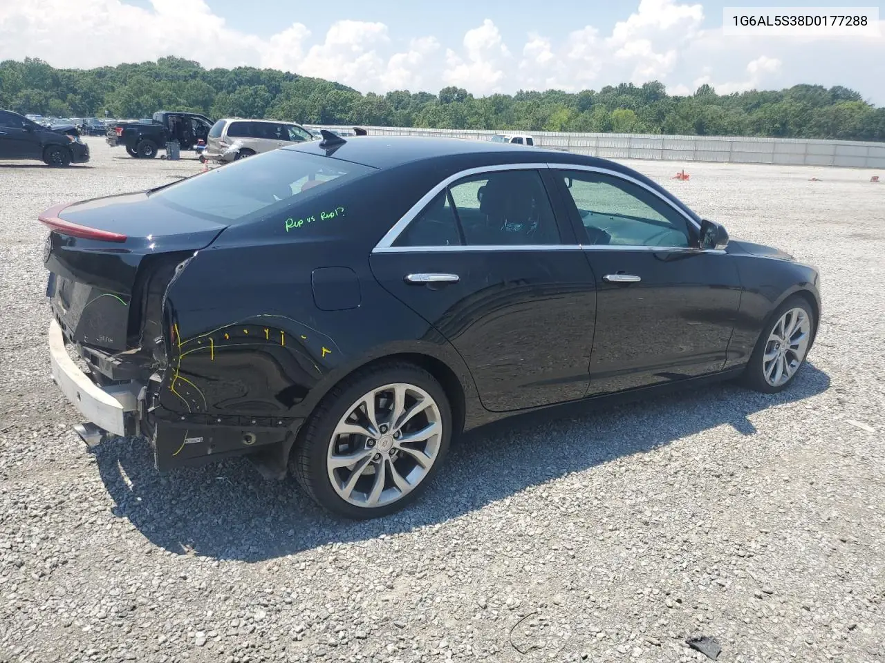 2013 Cadillac Ats Premium VIN: 1G6AL5S38D0177288 Lot: 62534745