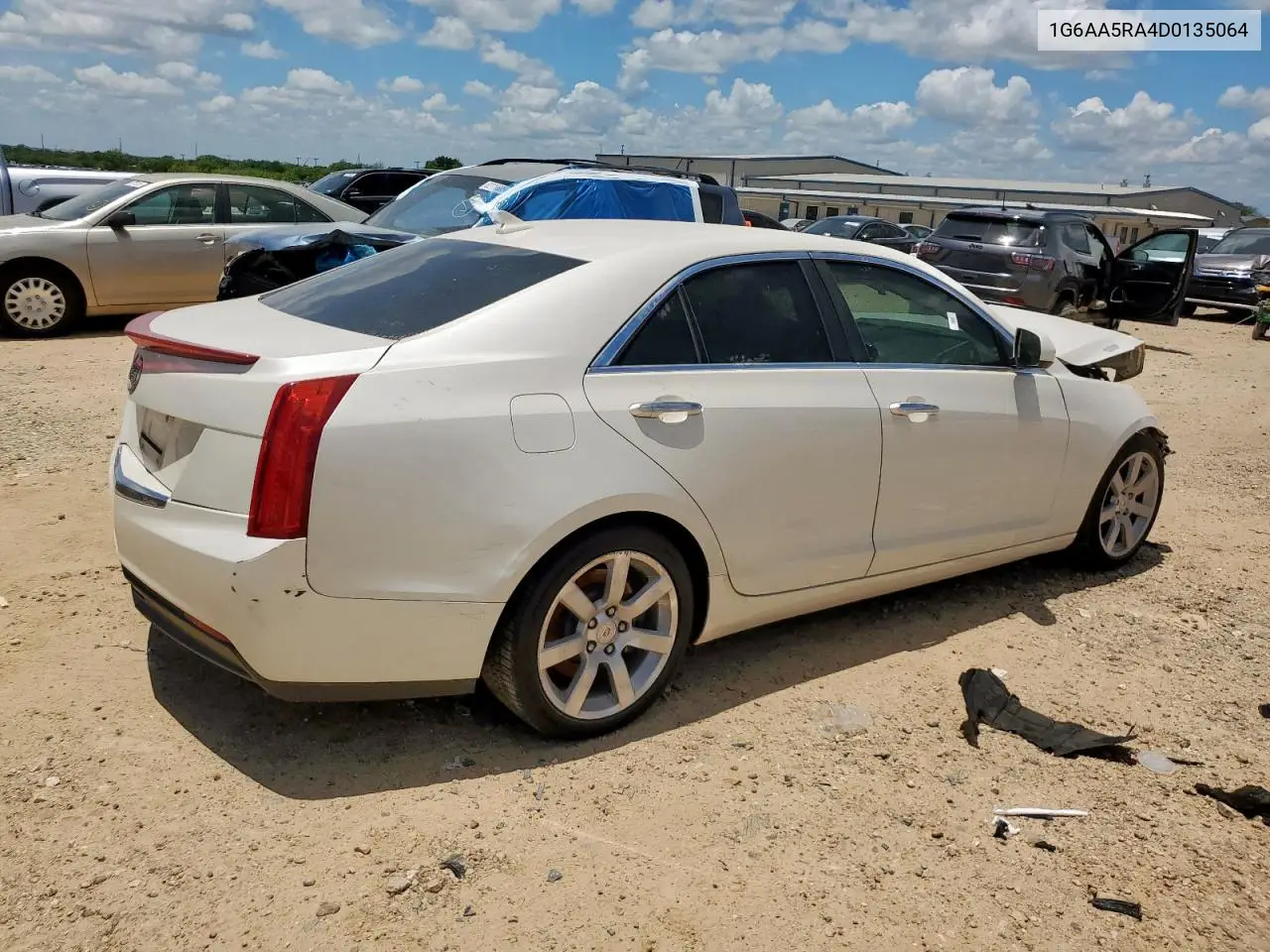 2013 Cadillac Ats VIN: 1G6AA5RA4D0135064 Lot: 62727655