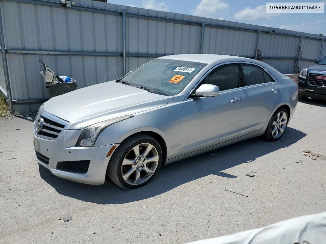 2013 Cadillac Ats Luxury VIN: 1G6AB5RA9D0115437 Lot: 64509315