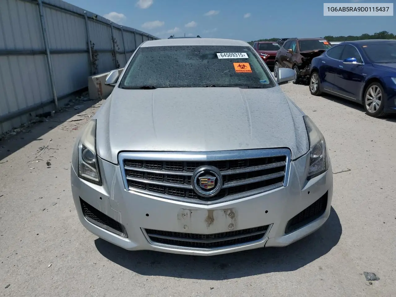 2013 Cadillac Ats Luxury VIN: 1G6AB5RA9D0115437 Lot: 64509315