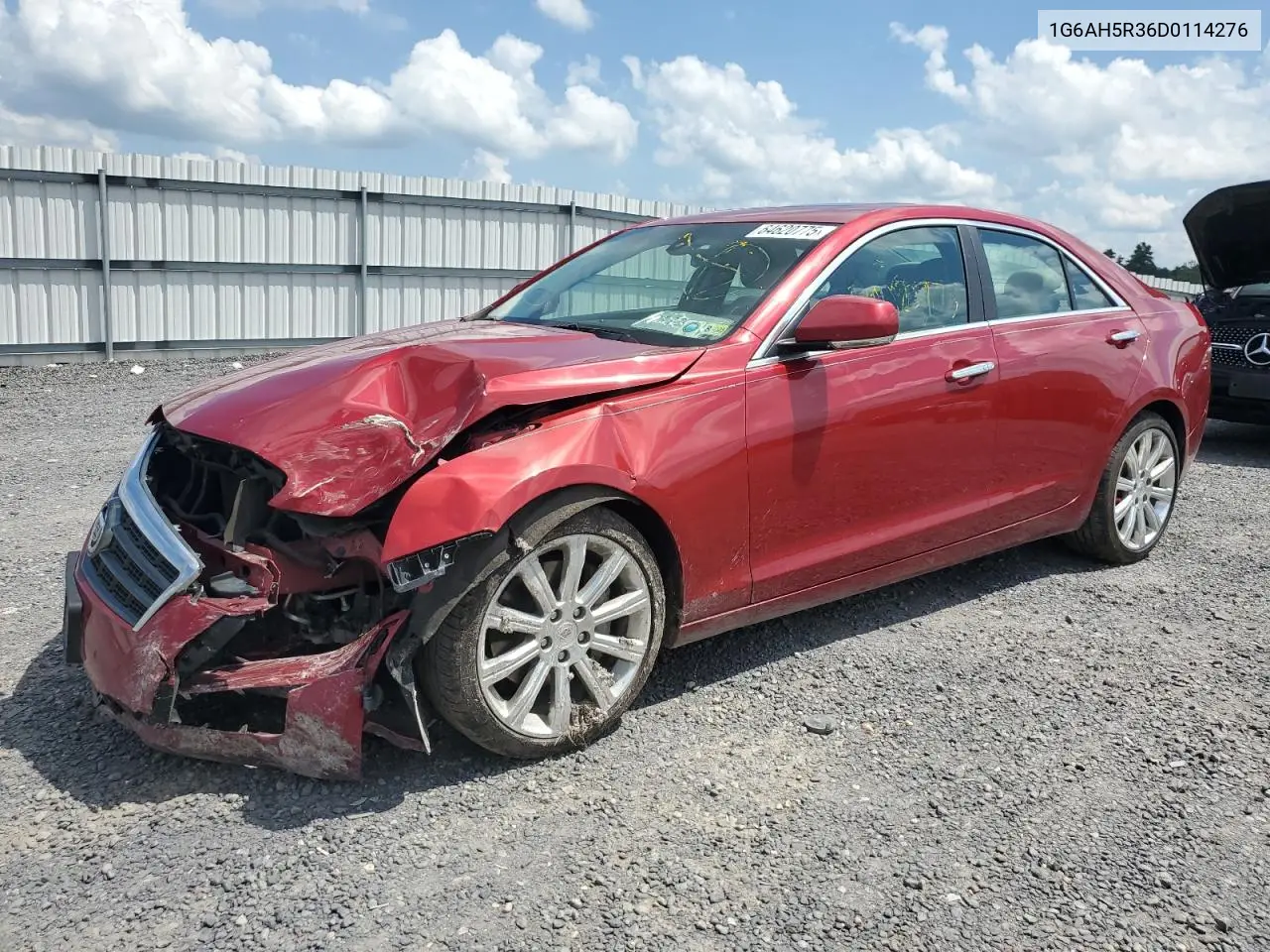 2013 Cadillac Ats Luxury VIN: 1G6AH5R36D0114276 Lot: 64620775