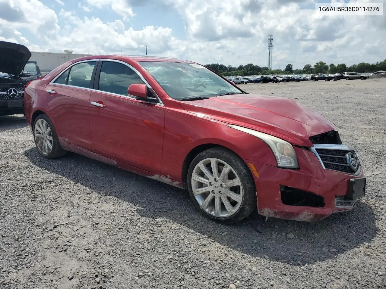 2013 Cadillac Ats Luxury VIN: 1G6AH5R36D0114276 Lot: 64620775