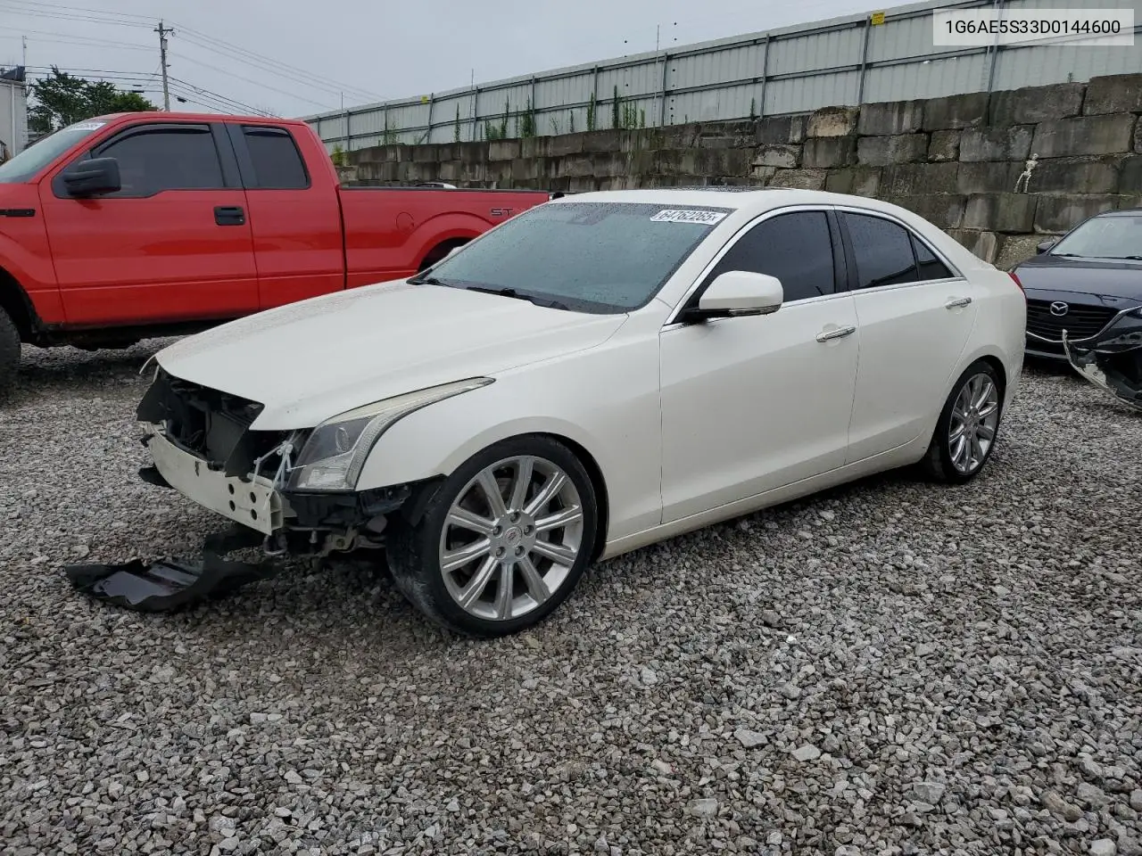 2013 Cadillac Ats Premium VIN: 1G6AE5S33D0144600 Lot: 64762265