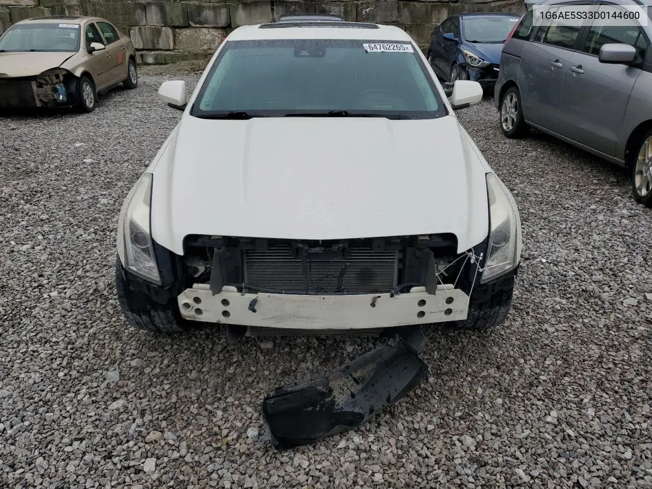2013 Cadillac Ats Premium VIN: 1G6AE5S33D0144600 Lot: 64762265