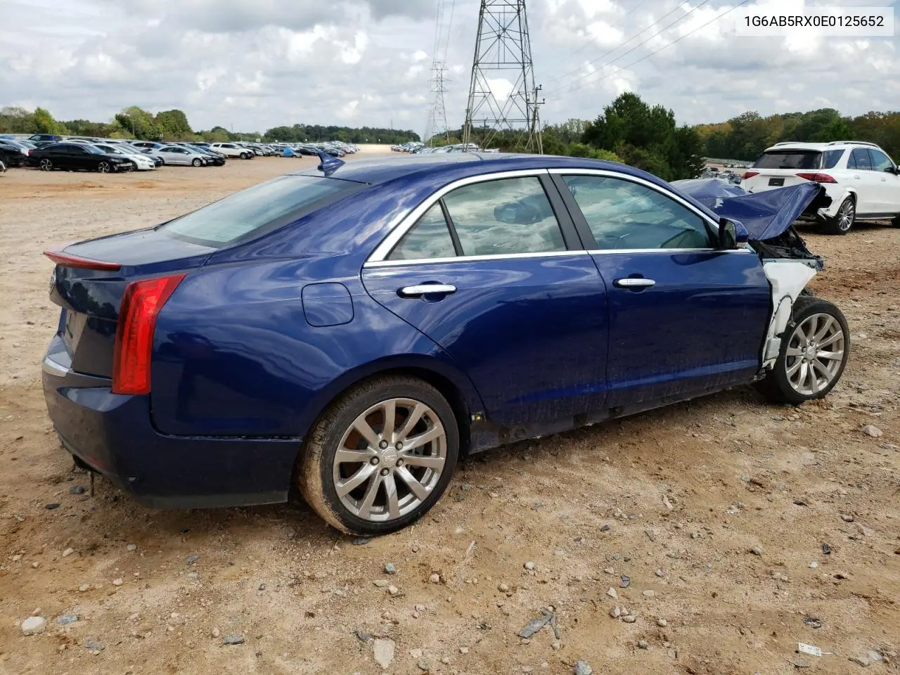 2014 Cadillac Ats Luxury VIN: 1G6AB5RX0E0125652 Lot: 53440905