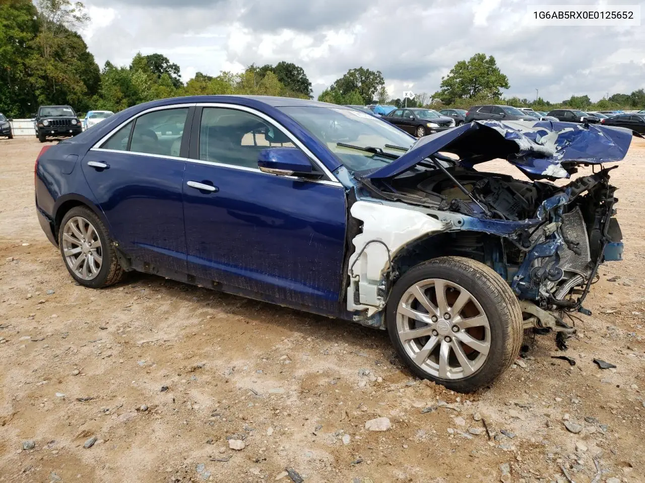 2014 Cadillac Ats Luxury VIN: 1G6AB5RX0E0125652 Lot: 53440905