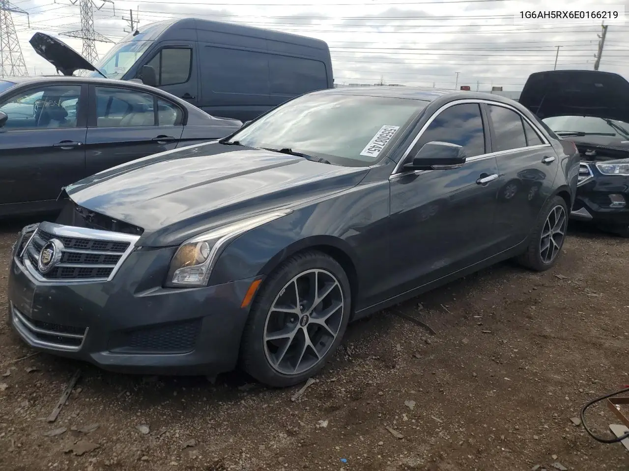 2014 Cadillac Ats Luxury VIN: 1G6AH5RX6E0166219 Lot: 55508745