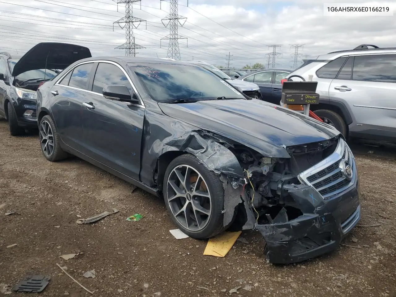 2014 Cadillac Ats Luxury VIN: 1G6AH5RX6E0166219 Lot: 55508745