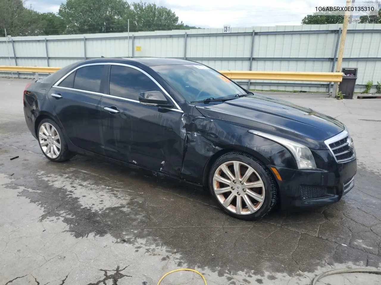 2014 Cadillac Ats Luxury VIN: 1G6AB5RX0E0135310 Lot: 56113145