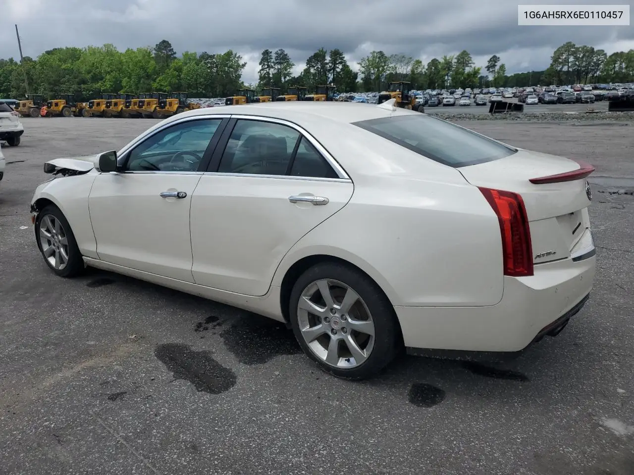 2014 Cadillac Ats Luxury VIN: 1G6AH5RX6E0110457 Lot: 56693765