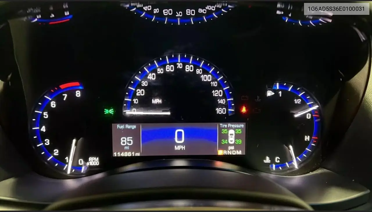 2014 Cadillac Ats Performance VIN: 1G6AD5S36E0100031 Lot: 56766655