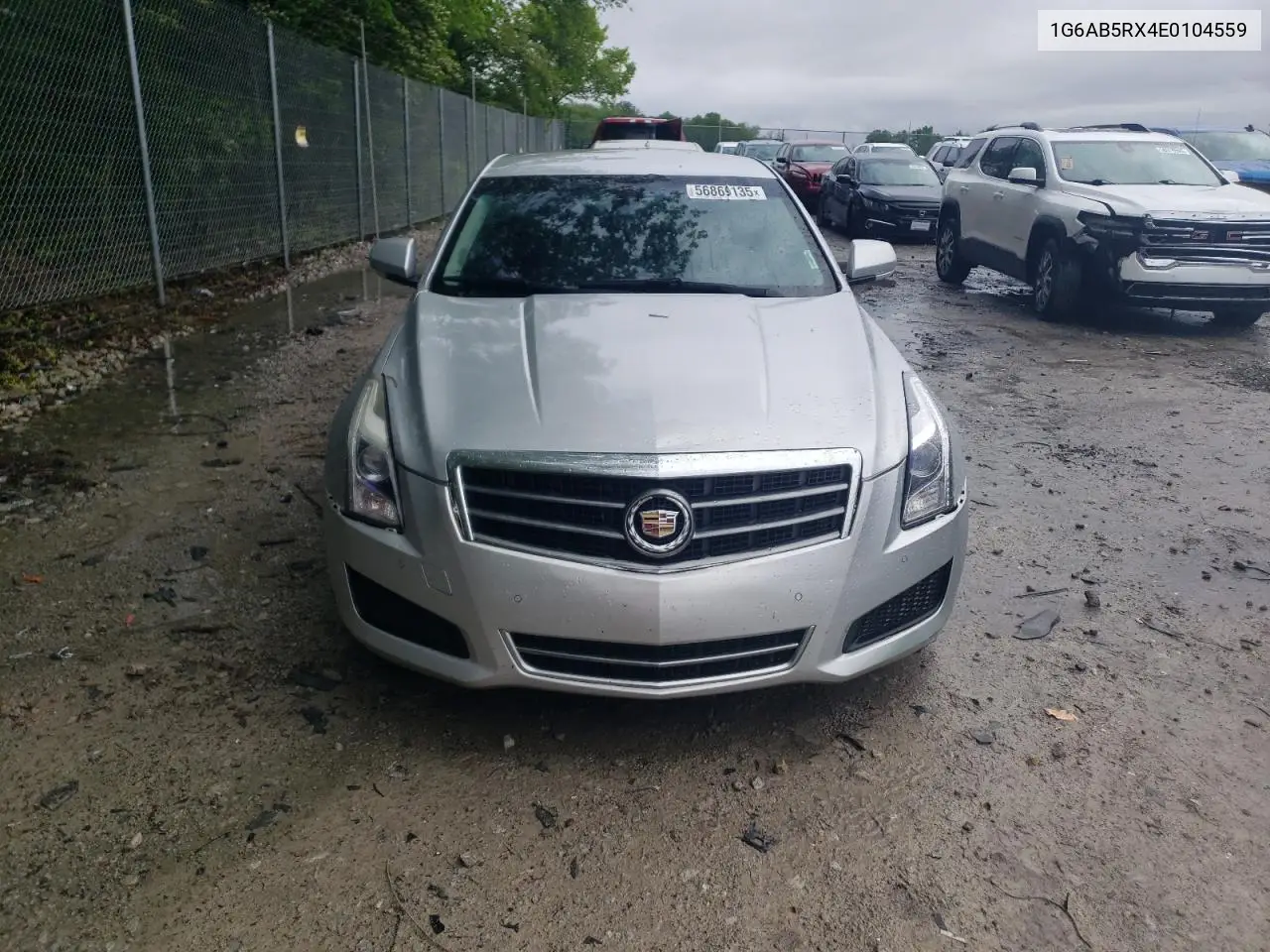 2014 Cadillac Ats Luxury VIN: 1G6AB5RX4E0104559 Lot: 56869135