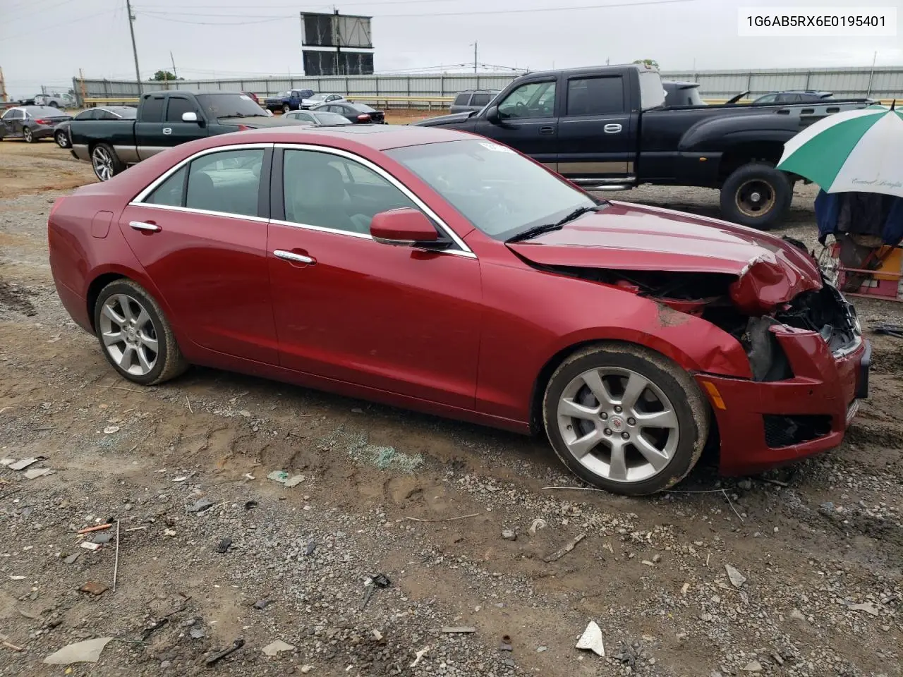 2014 Cadillac Ats Luxury VIN: 1G6AB5RX6E0195401 Lot: 58417295