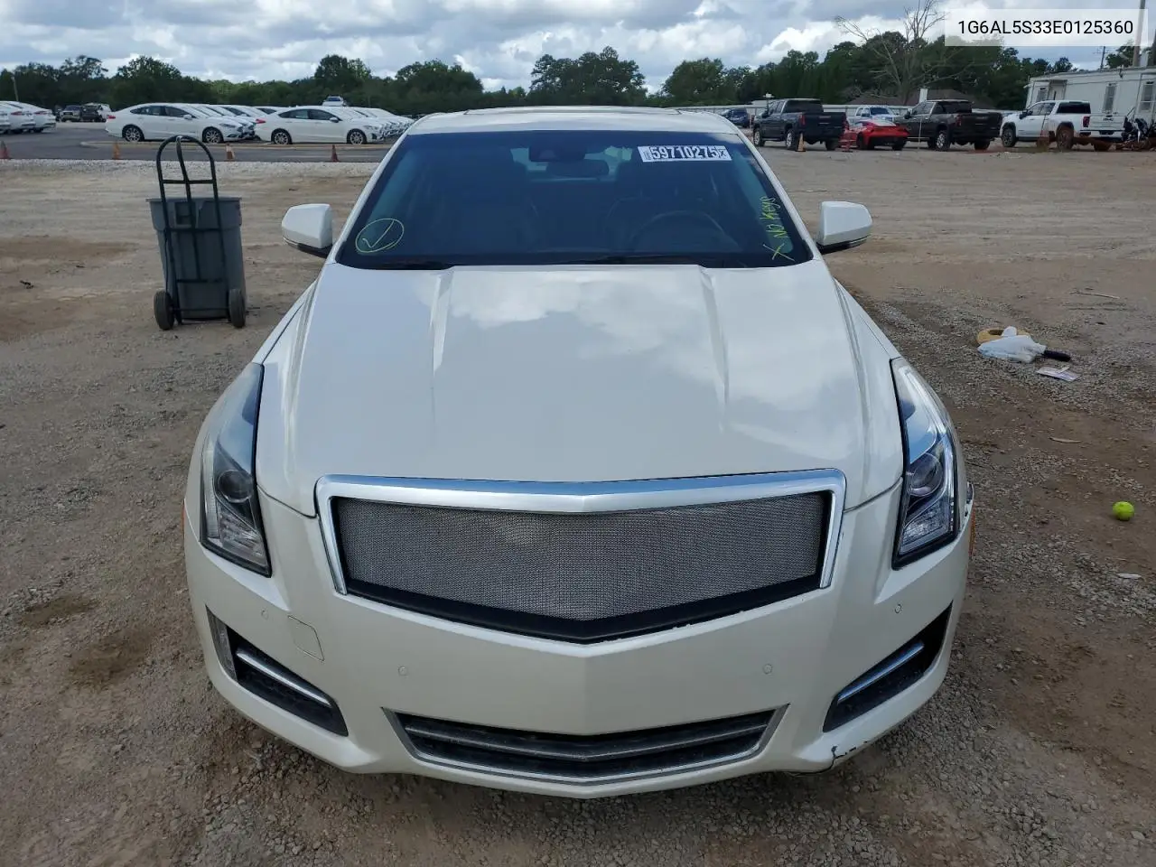 2014 Cadillac Ats Premium VIN: 1G6AL5S33E0125360 Lot: 59710275