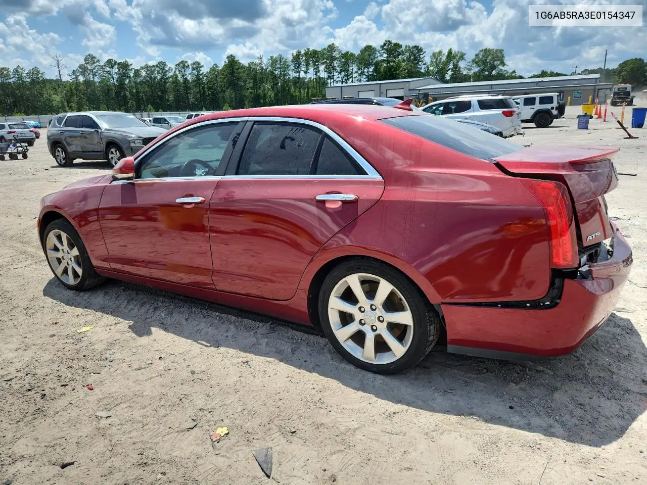 2014 Cadillac Ats Luxury VIN: 1G6AB5RA3E0154347 Lot: 61403715
