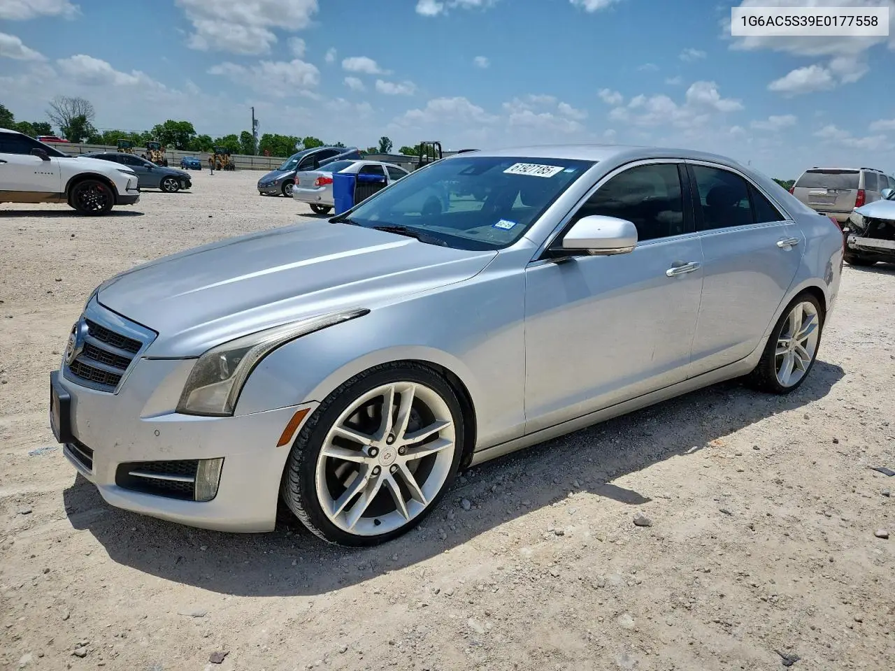 2014 Cadillac Ats Performance VIN: 1G6AC5S39E0177558 Lot: 61927185