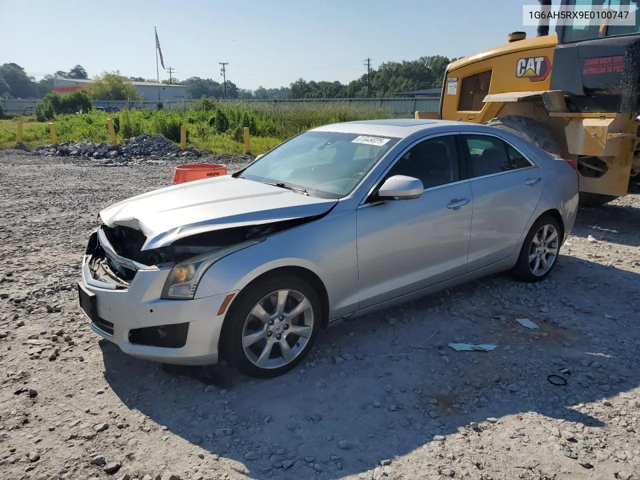 2014 Cadillac Ats Luxury VIN: 1G6AH5RX9E0100747 Lot: 61949025
