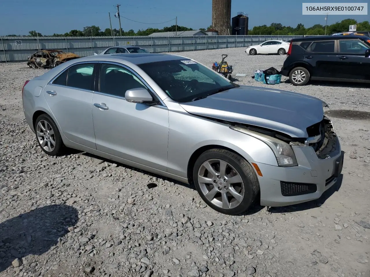 2014 Cadillac Ats Luxury VIN: 1G6AH5RX9E0100747 Lot: 61949025