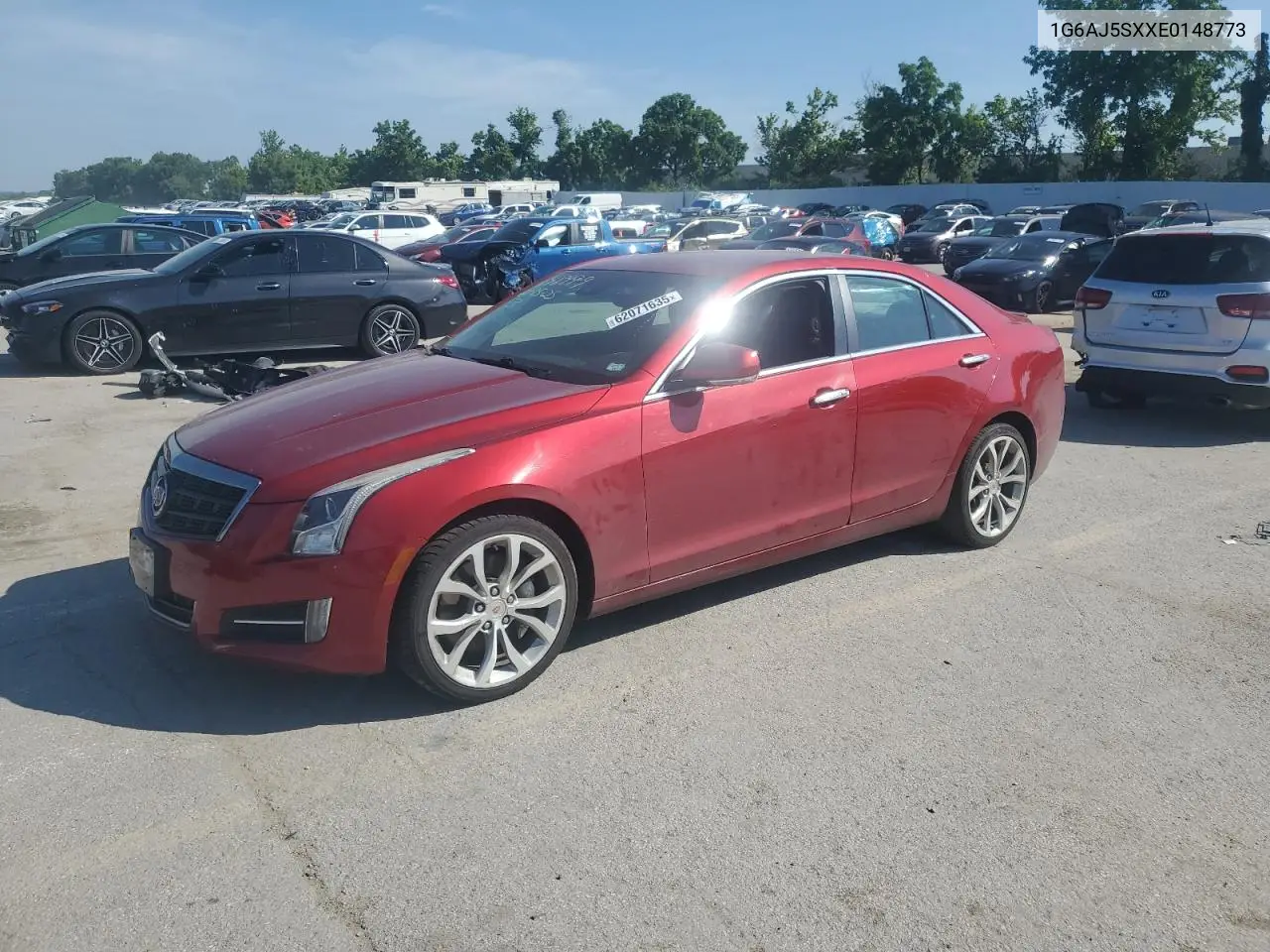 2014 Cadillac Ats Performance VIN: 1G6AJ5SXXE0148773 Lot: 62071635