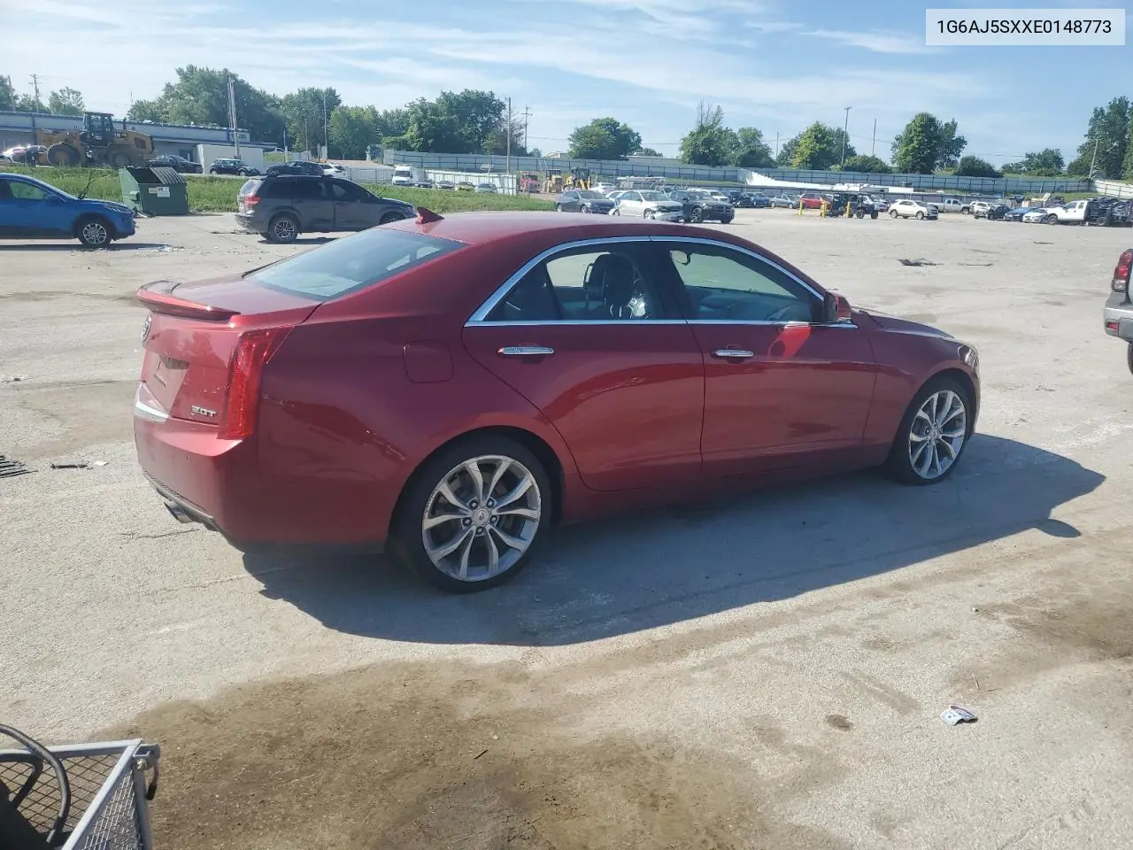 2014 Cadillac Ats Performance VIN: 1G6AJ5SXXE0148773 Lot: 62071635