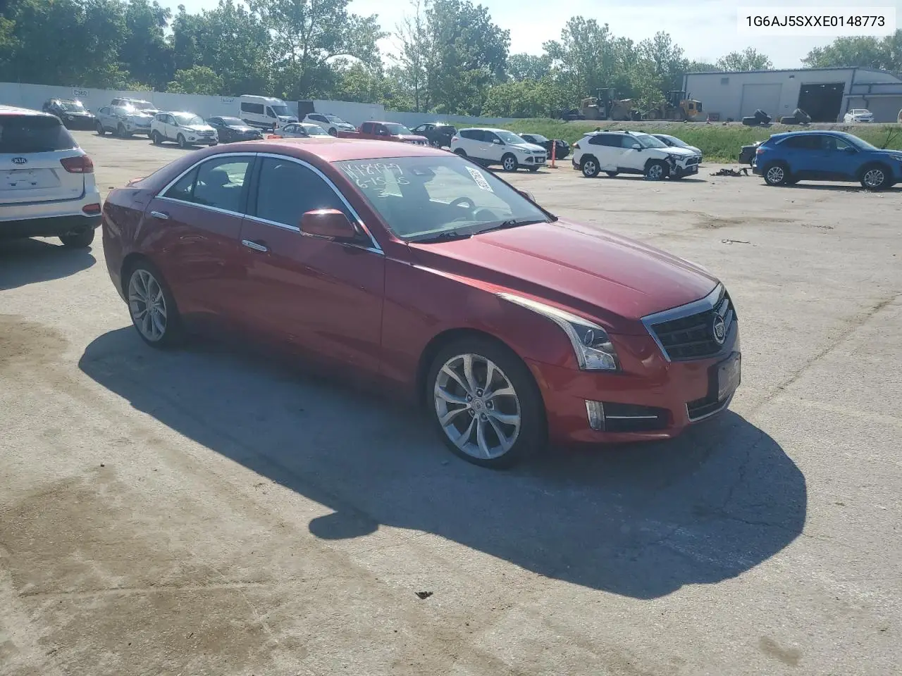 2014 Cadillac Ats Performance VIN: 1G6AJ5SXXE0148773 Lot: 62071635