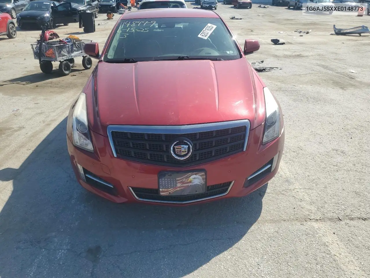 2014 Cadillac Ats Performance VIN: 1G6AJ5SXXE0148773 Lot: 62071635