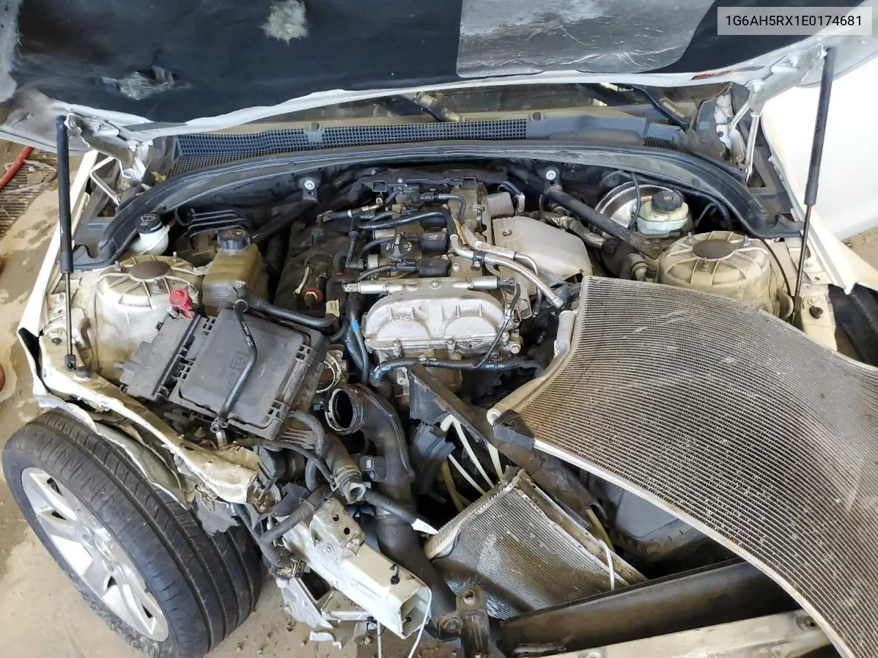 2014 Cadillac Ats Luxury VIN: 1G6AH5RX1E0174681 Lot: 62363645