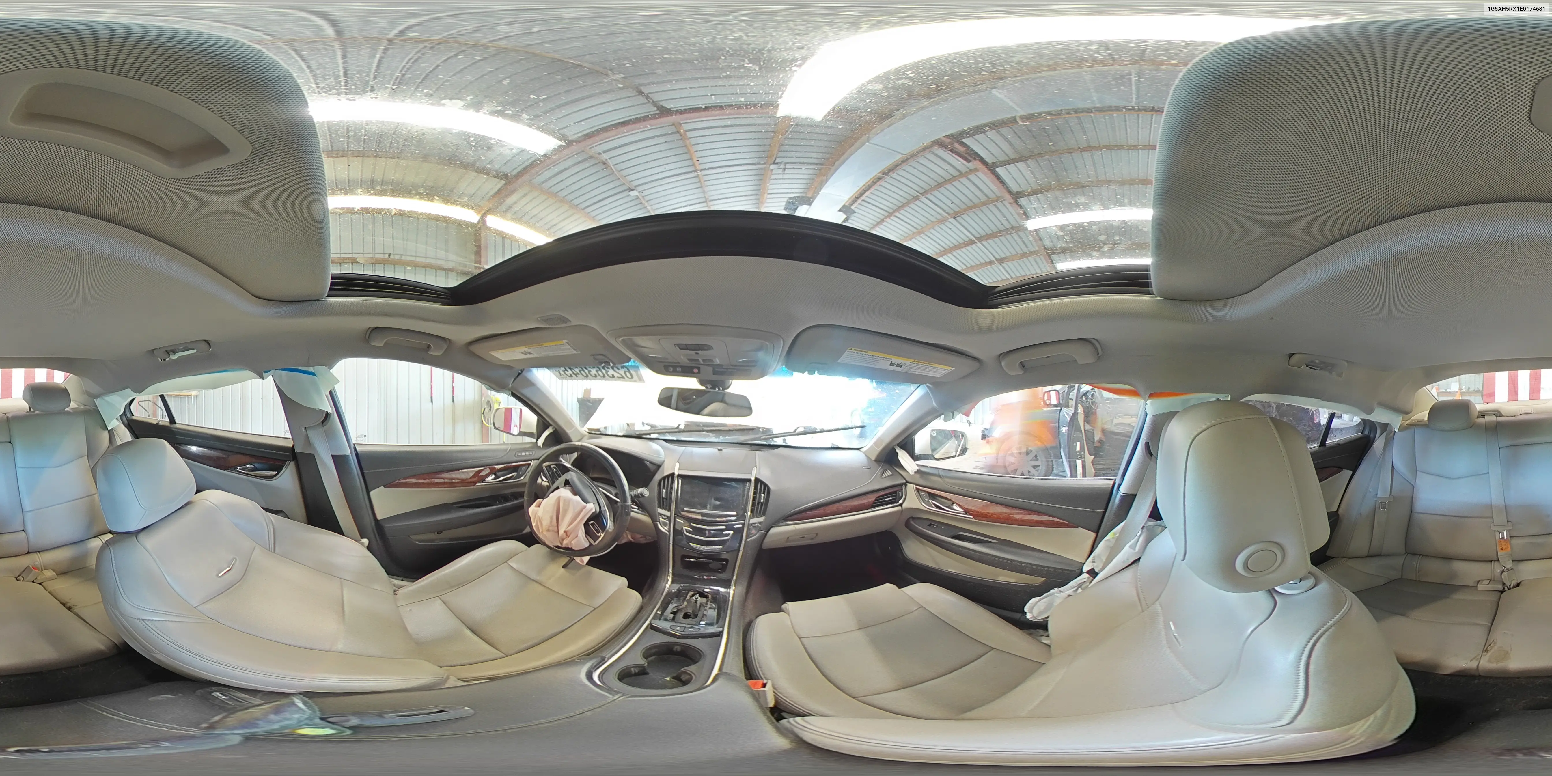 2014 Cadillac Ats Luxury VIN: 1G6AH5RX1E0174681 Lot: 62363645