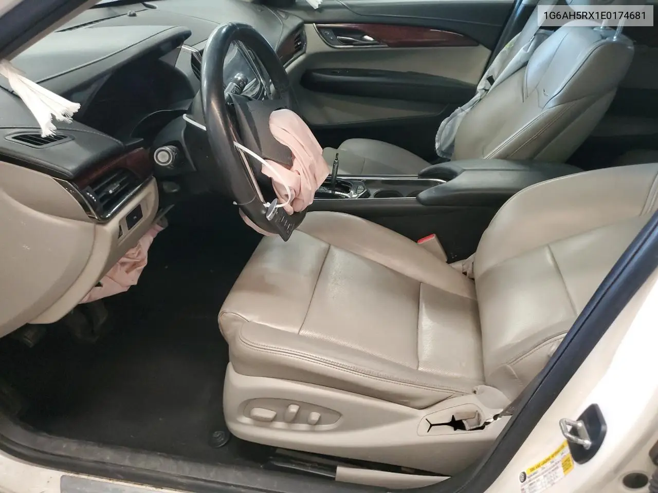 2014 Cadillac Ats Luxury VIN: 1G6AH5RX1E0174681 Lot: 62363645