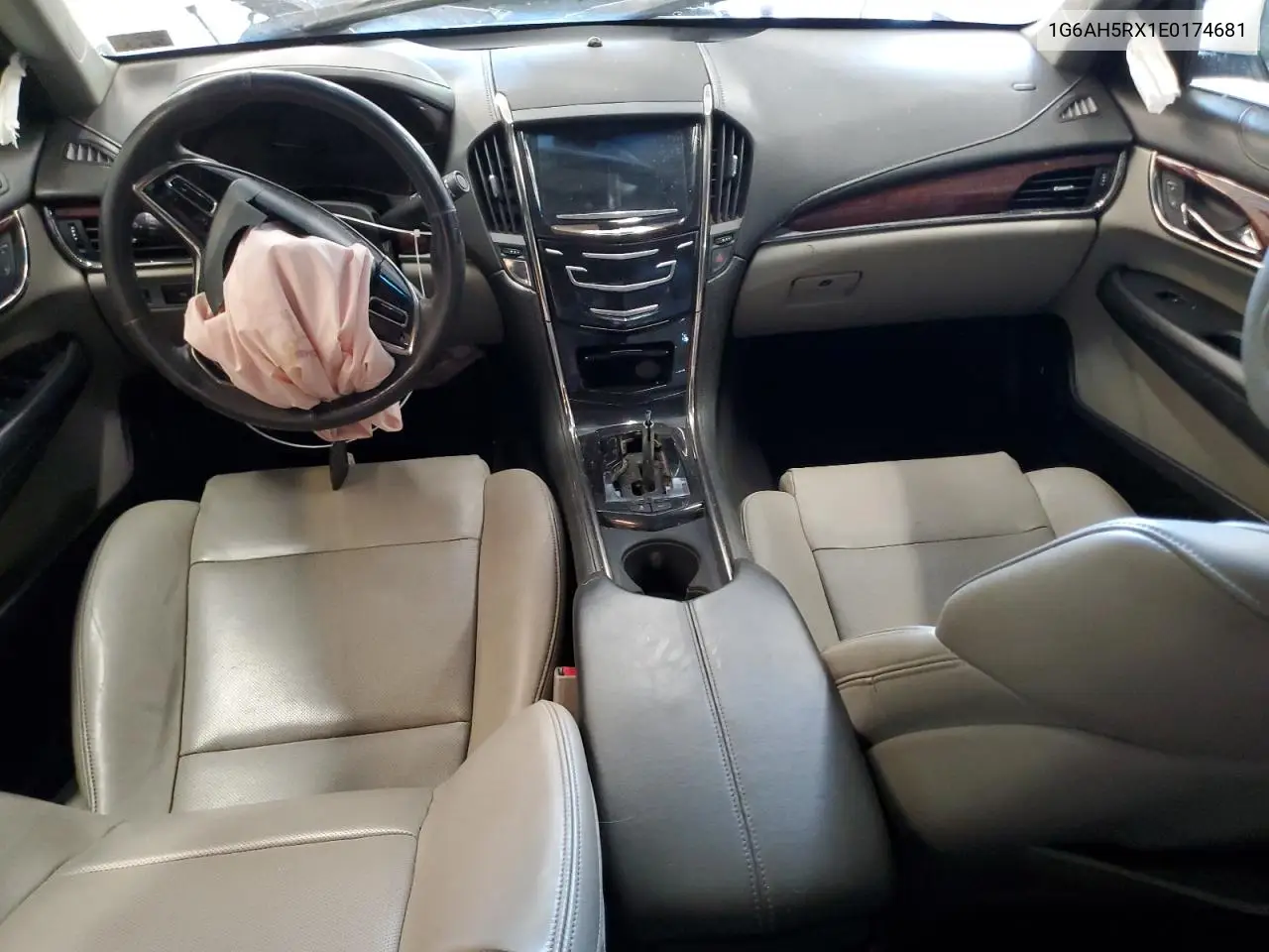 2014 Cadillac Ats Luxury VIN: 1G6AH5RX1E0174681 Lot: 62363645