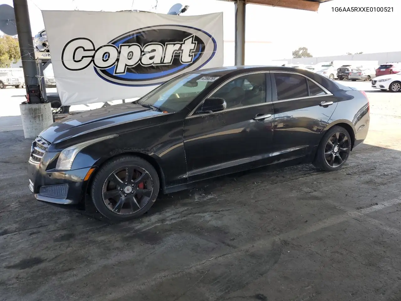 2014 Cadillac Ats VIN: 1G6AA5RXXE0100521 Lot: 62896255