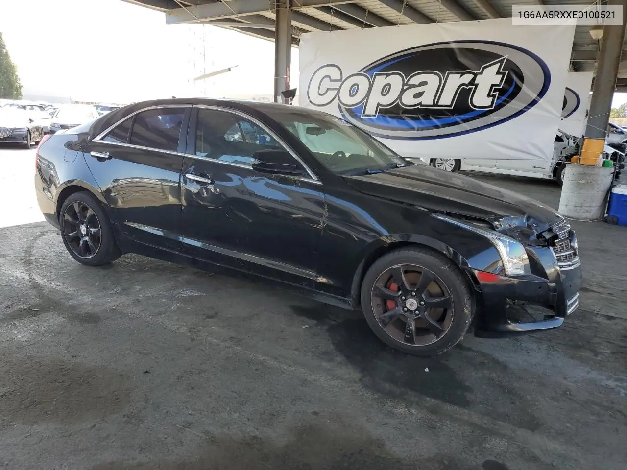 2014 Cadillac Ats VIN: 1G6AA5RXXE0100521 Lot: 62896255