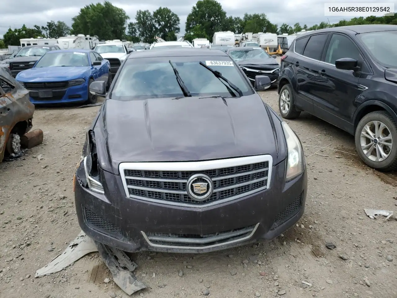 2014 Cadillac Ats Luxury VIN: 1G6AH5R38E0129542 Lot: 63637935