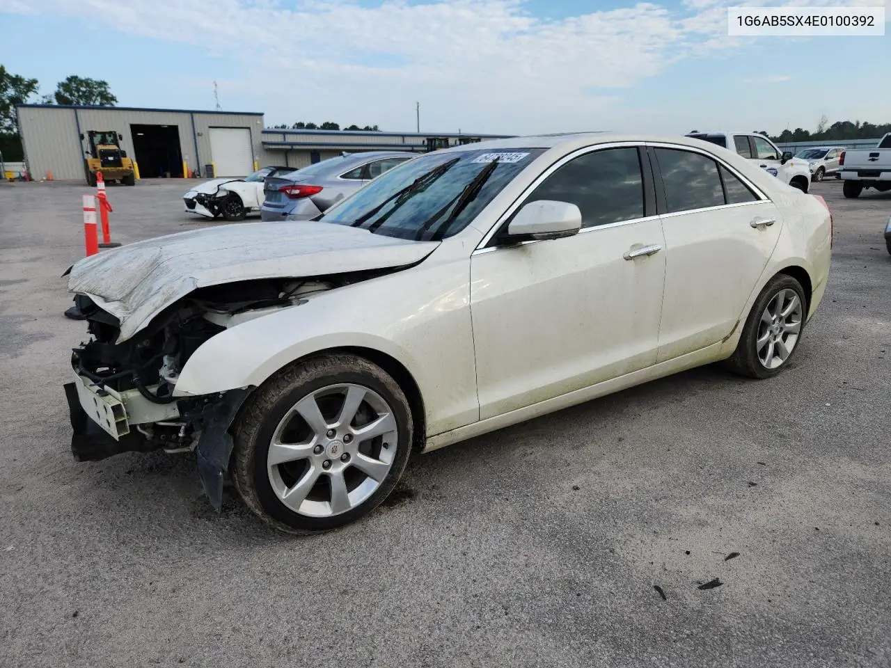 2014 Cadillac Ats Luxury VIN: 1G6AB5SX4E0100392 Lot: 64738245